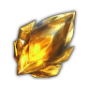 Golden meteorite